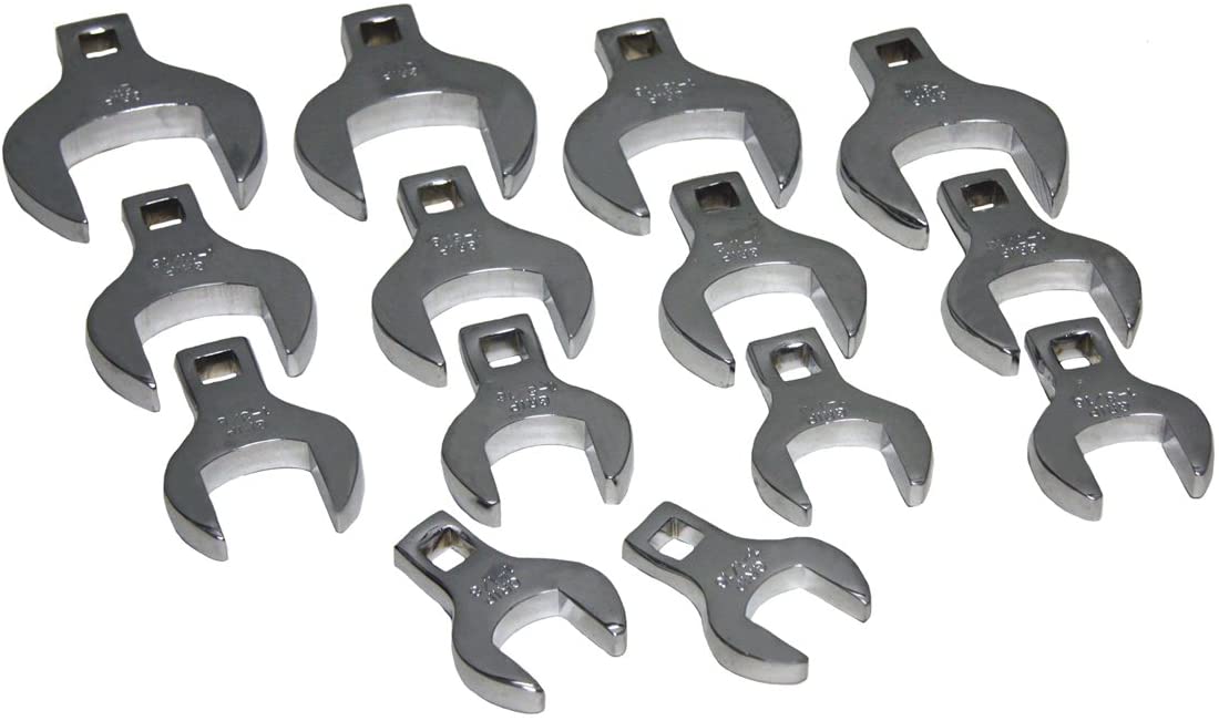 Grip 14 pc 1/2" Jumbo Crowfoot Wrench Set SAE - MPR Tools & Equipment