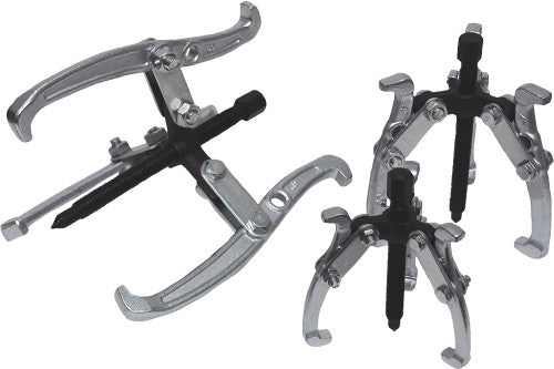 Grip 21120 3-PC 3-JAW GEAR PULLER SET, 3", 4", 6" - MPR Tools & Equipment