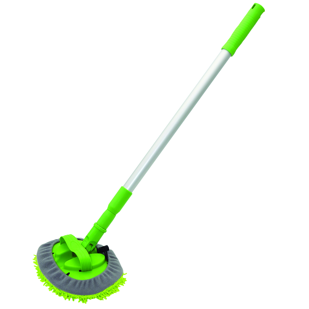 Grip RD54795 Microfiber Swivel Wash Mop 3 Ft Extendable Handle - MPR Tools & Equipment