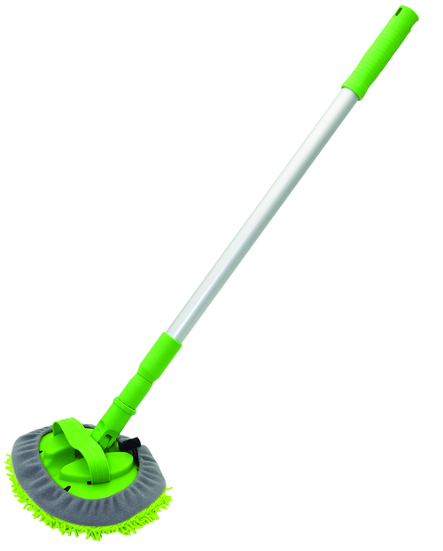 Grip RD54795 Microfiber Swivel Wash Mop 3 Ft Extendable Handle - MPR Tools & Equipment