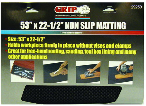 Grip RDXL29250 Non Slip Matting 53 X 22-1/2" - MPR Tools & Equipment