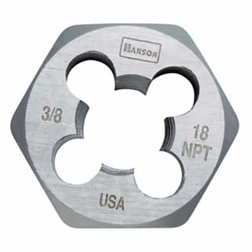 Hanson 7004 Irwin Die 1-7/16" 3/8-18NPT - MPR Tools & Equipment