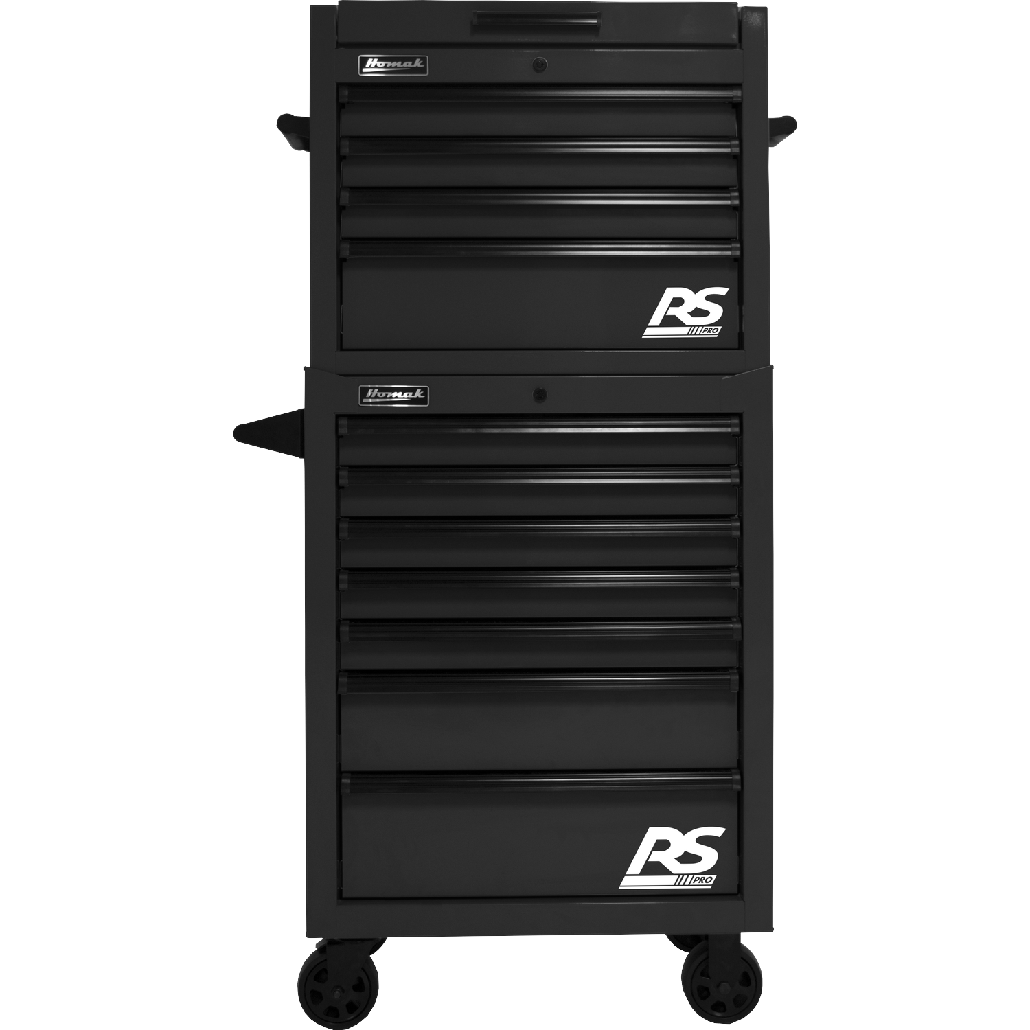 Homak BK02027401 27" RS PRO 4 DWR TOP CHEST W/OUT-BK