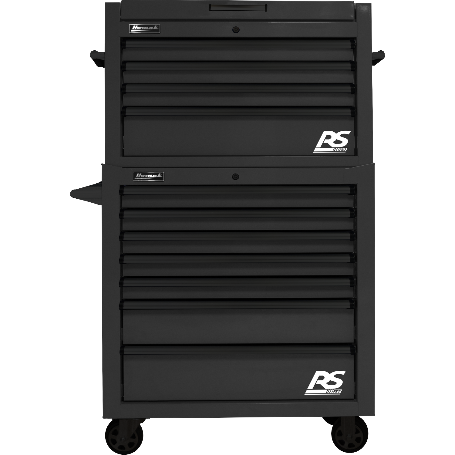 Homak BK02036040 36" RS PRO 4 DWR TOP CHEST W/OUT-BK