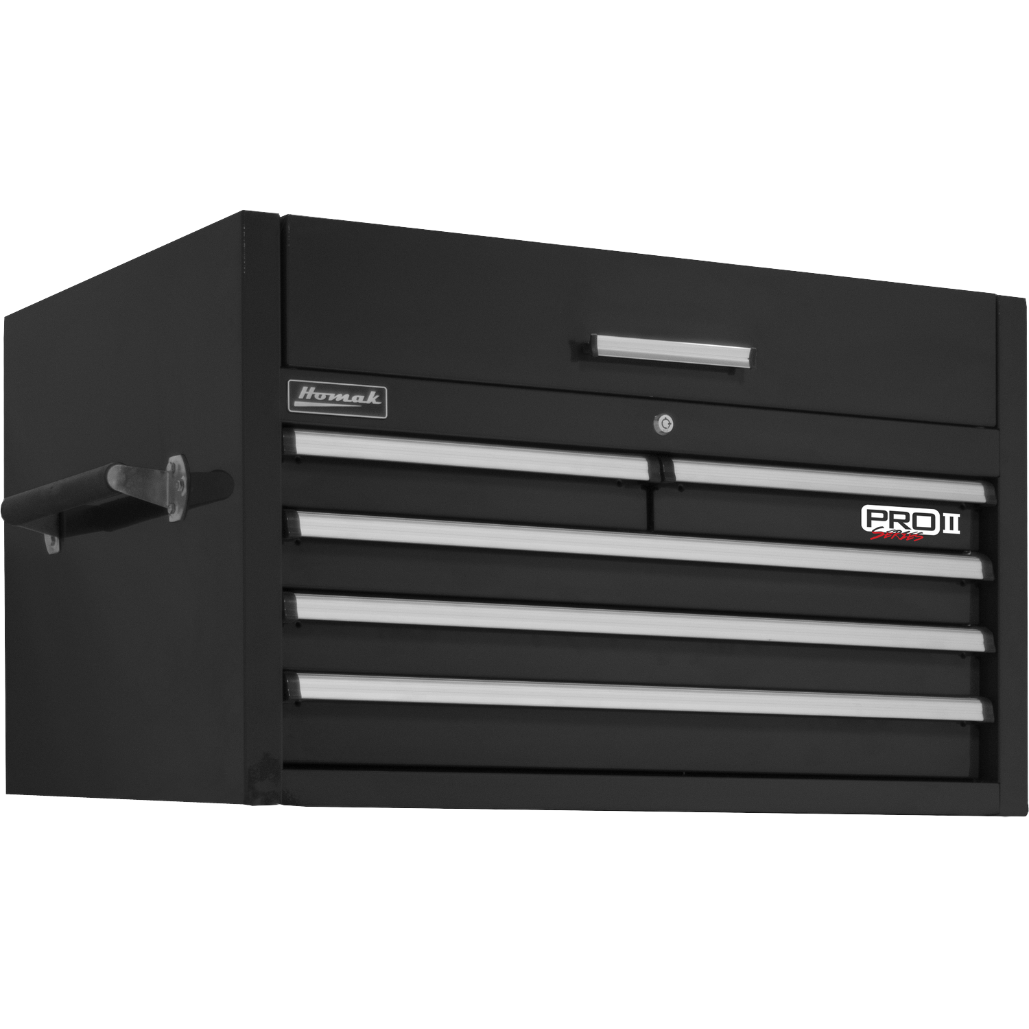 Homak BK02036052 36" Pro 2 5-Drawer Top Chest-Black