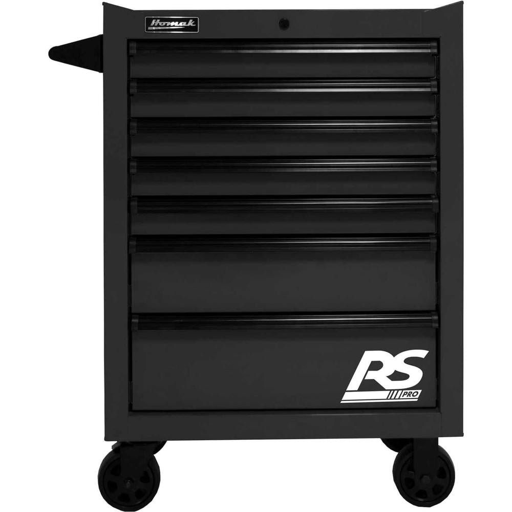 Homak BK04027770 27 RS Pro Roller Cabinet (Black)