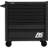 Homak BK04036070 36" RS PRO 7 DWR ROLLING CABINET-BLACK