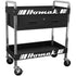 Homak BK06030210 30" 1 - DRAWER SERVICE CART - BLACK
