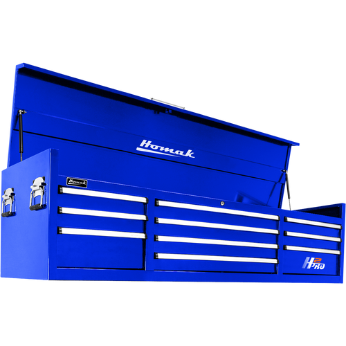 Homak BL02010720 72" H2Pro Series 10 Drw Top Chest - Blue