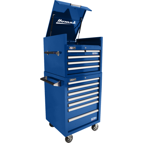Homak BL02027052 27" Pro 2 5-Drawer Top Chest - Blue