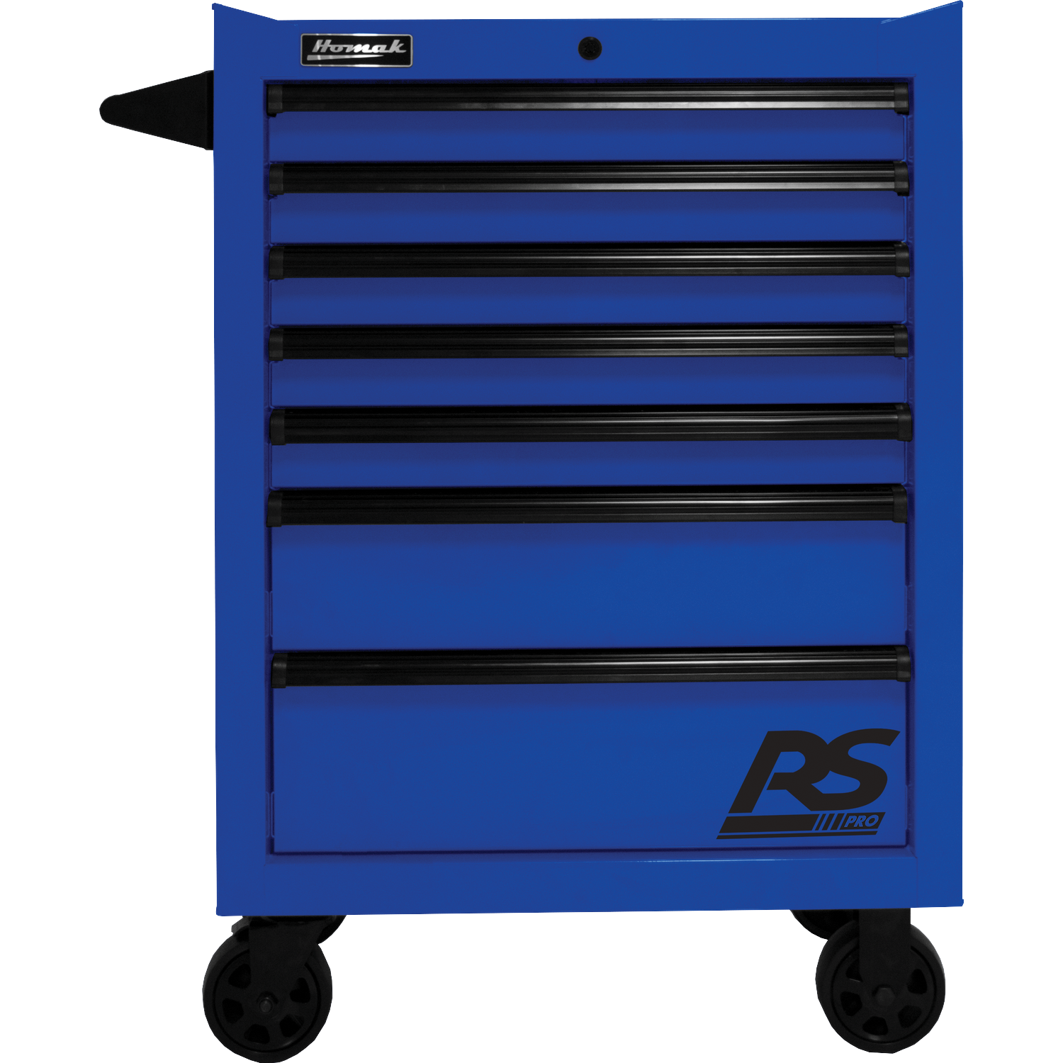 Homak BL04027770 27" RS PRO 7 DWR ROLLER CABINET-BLUE