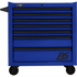 Homak BL04036070 36" RS PRO 7 DWR ROLLING CABINET-BLUE