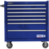 Homak BL04036072 36" Pro 2 7-Drawer Roller Cabinet-Blue