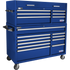 Homak BL04054210 54" Pro 2 10-Drawer Roller Cabinet - Blue