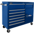 Homak BL04056082 56" H2Pro 8 Drawer w/ 2 Drawer Comp Roller - Blue