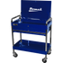 Homak BL05500190 32" Professional 1 Drawer Service Cart - Blue