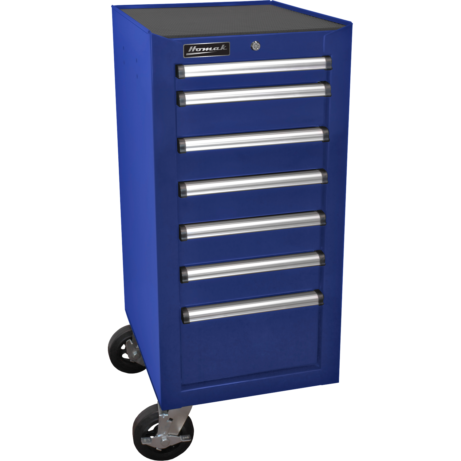 Homak BL08018070 18" H2Pro Series 7 Drawer Side Cabinet - Blue