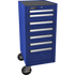 Homak BL08018070 18" H2Pro Series 7 Drawer Side Cabinet - Blue