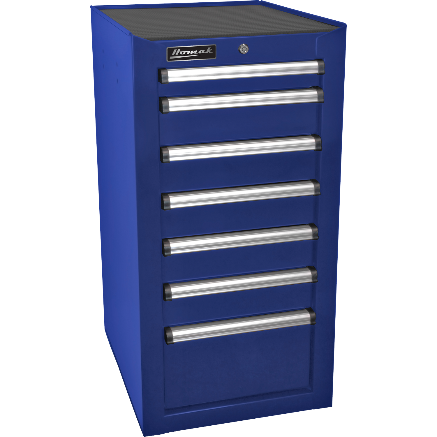 Homak BL08018070 18" H2Pro Series 7 Drawer Side Cabinet - Blue