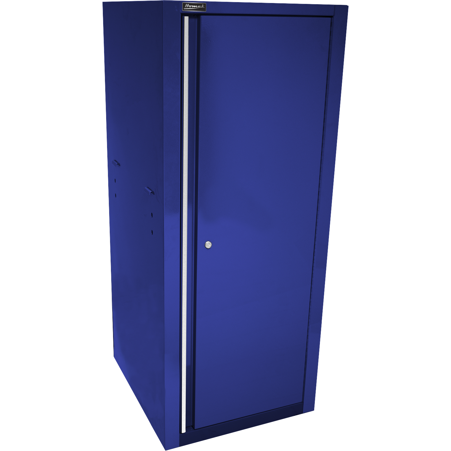 Homak BL08022052 22" Pro II 5-Drawer Full Height Side Locker - Blue