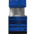 Homak BLCTS41001 41" CTS SET WITH SOLID BACK SPLASH (BLUE)