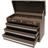 Homak BW00203200 Brown 20" 3 Drawer Friction Toolbox