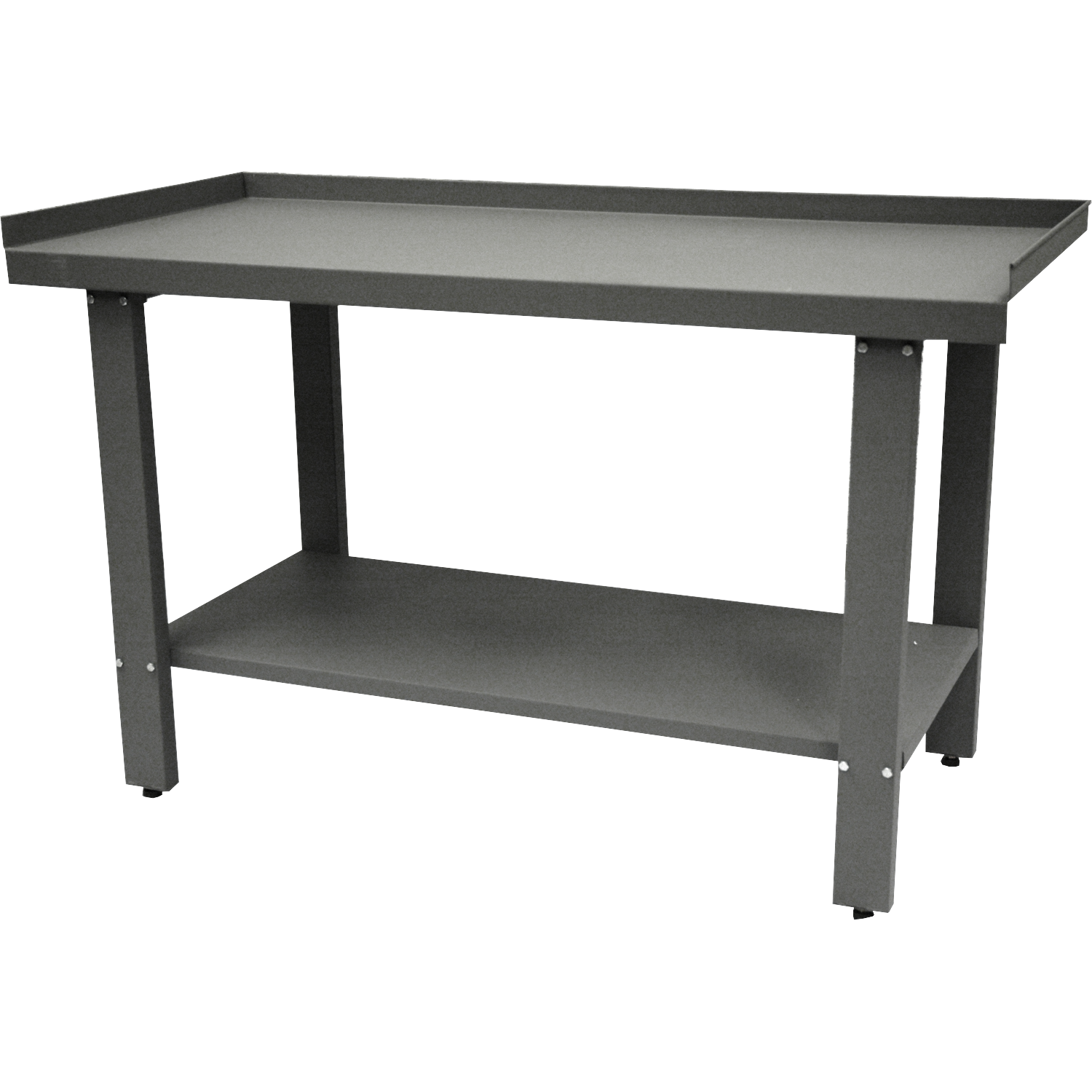 Homak GW00550150 59" INDUSTRIAL GRAY WORKBENCH