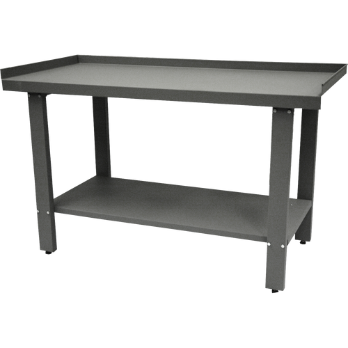 Homak GW00550150 59" INDUSTRIAL GRAY WORKBENCH