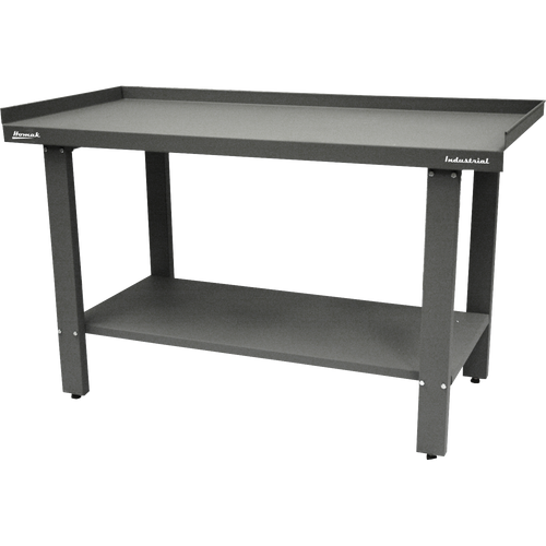 Homak GW00550150 59" INDUSTRIAL GRAY WORKBENCH