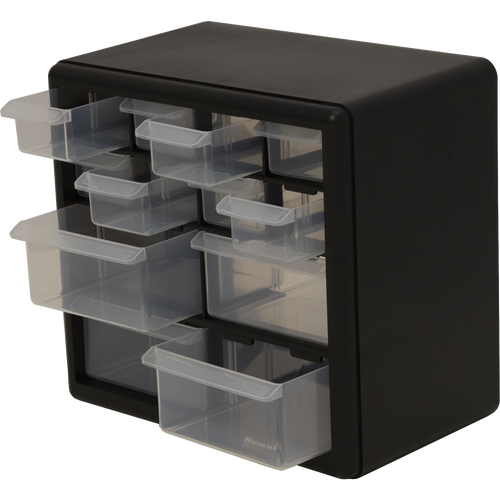 Homak HA01012001 12 Drawer Parts Organizer