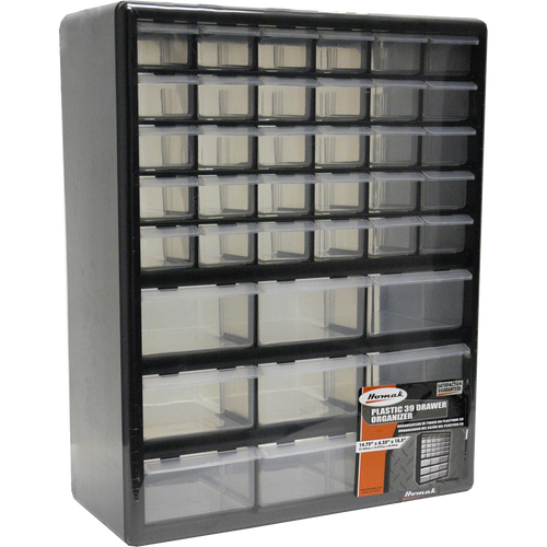 Homak HA01039001 39 Drawer Parts Organizer