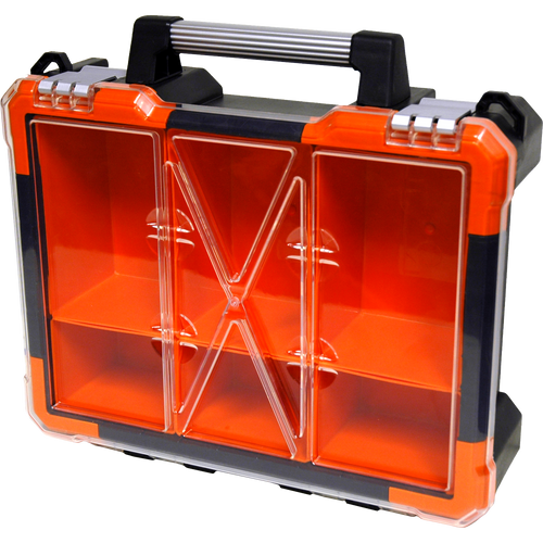 Homak HA01106015 6 Bin Portable Plastic Organizer