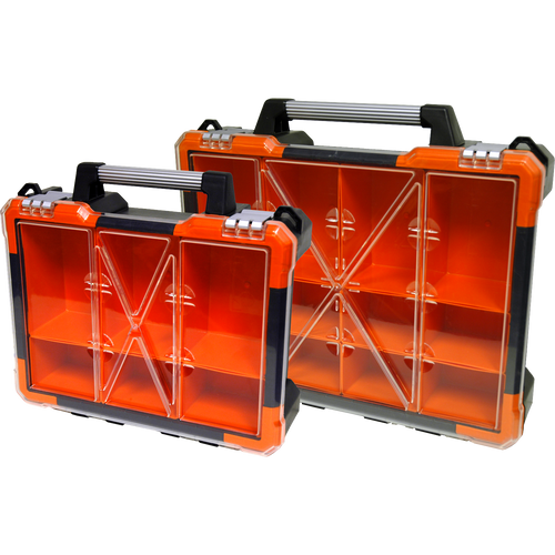 Homak HA01106015 6 Bin Portable Plastic Organizer