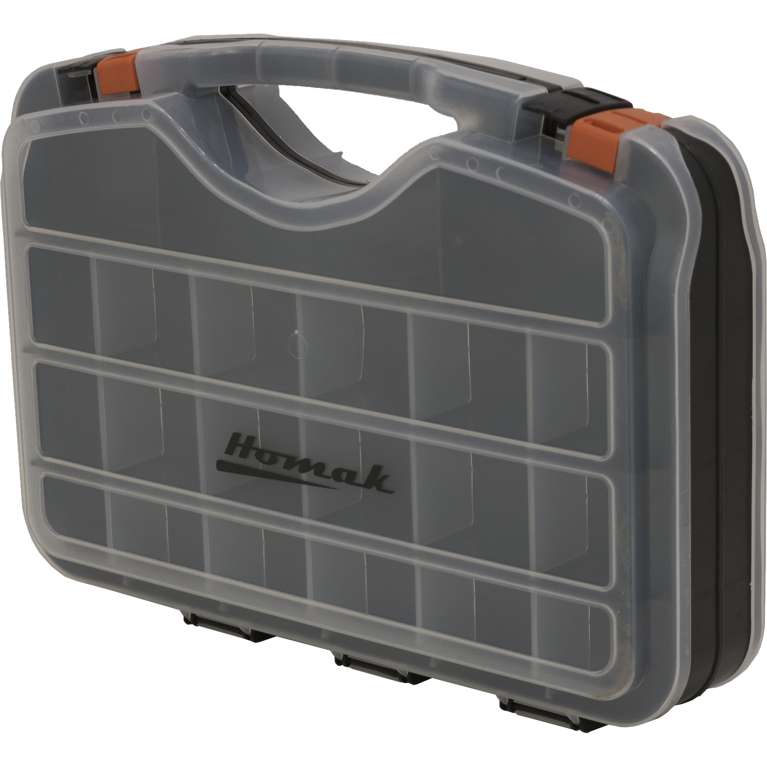 Homak HA01423075 Plastic Double Sided Organizer