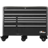Homak HX04060111 HXL 60" Roller Cabinet w/SS Top- Black