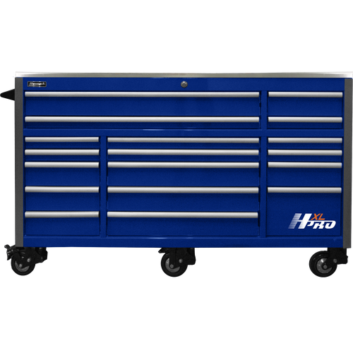 Homak HX04072172 72" HXLPRO SERIES ROLLER CABINET (BLUE)