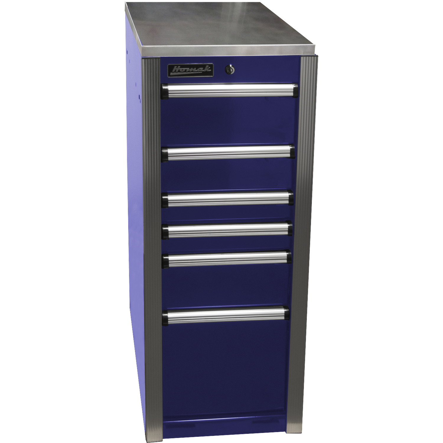 Homak HX08015062 15-1/4" HXL PRO SERIES SIDE CABINET (BLUE)