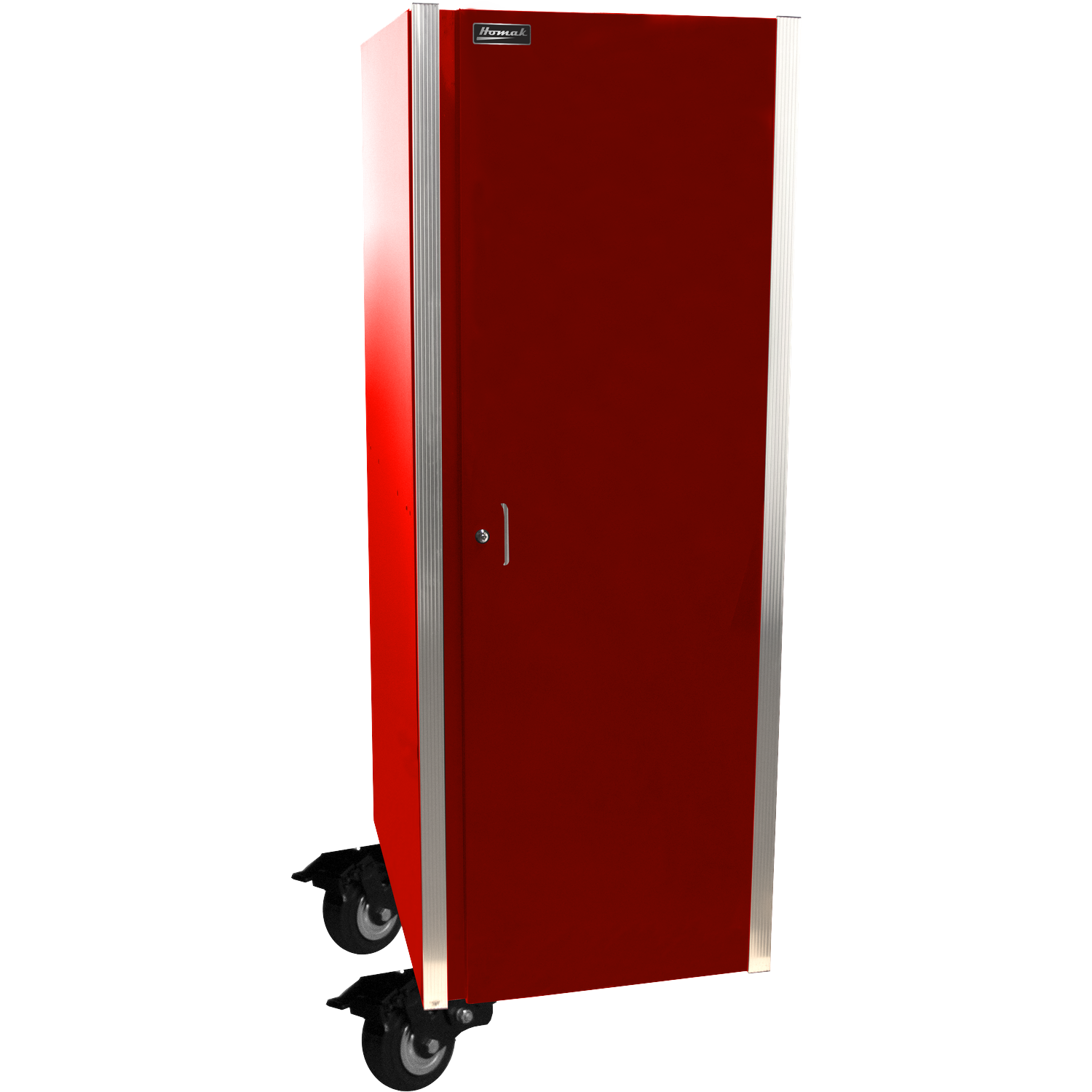 Homak HX08024003 24" HXL PRO SERIES SIDE LOCKER (RED)
