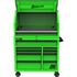 Homak LG02041010 41" RS PRO SERIES 1-DRAWER HUTCH WITH POWER STRIP – GREEN