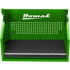 Homak LG02041010 41" RS PRO SERIES 1-DRAWER HUTCH WITH POWER STRIP – GREEN