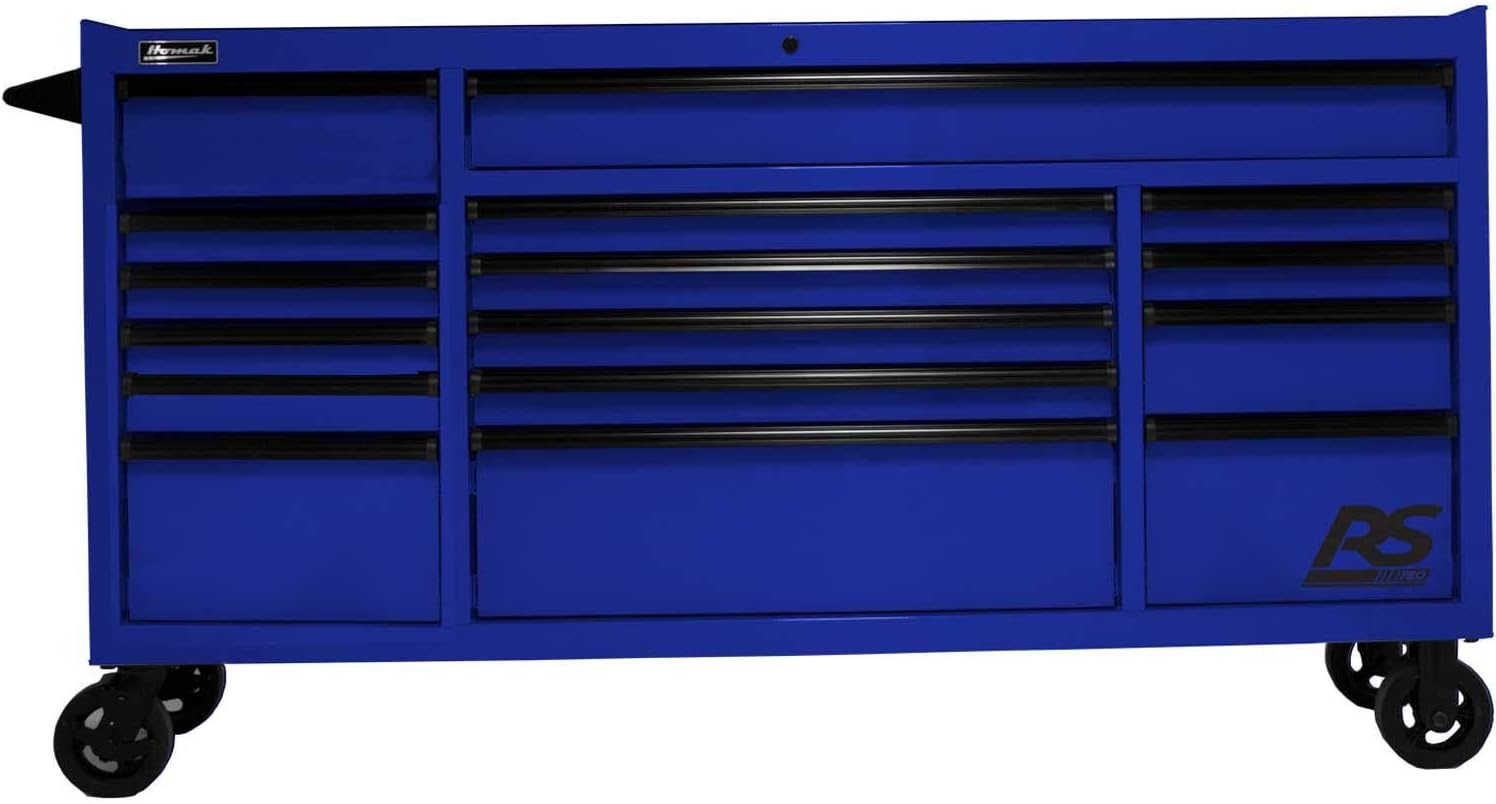 Homak Manufacturing BL04072160 72 RS Pro Roller Cabinet (Blue)