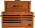 Homak OG02004173 41" RS PRO SERIES 7-DRAWER TOP CHEST - ORANGE