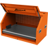Homak OG02041010 41" RS PRO SERIES 1-DRAWER HUTCH WITH POWER STRIP – ORANGE