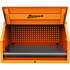 Homak OG02041010 41" RS PRO SERIES 1-DRAWER HUTCH WITH POWER STRIP – ORANGE