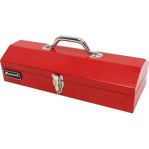 Homak RD00116616 16" Red Metal ToolBox Low Profile