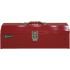 Homak RD00119200 19" Red Metal Toolbox W/ Black Metal Tray