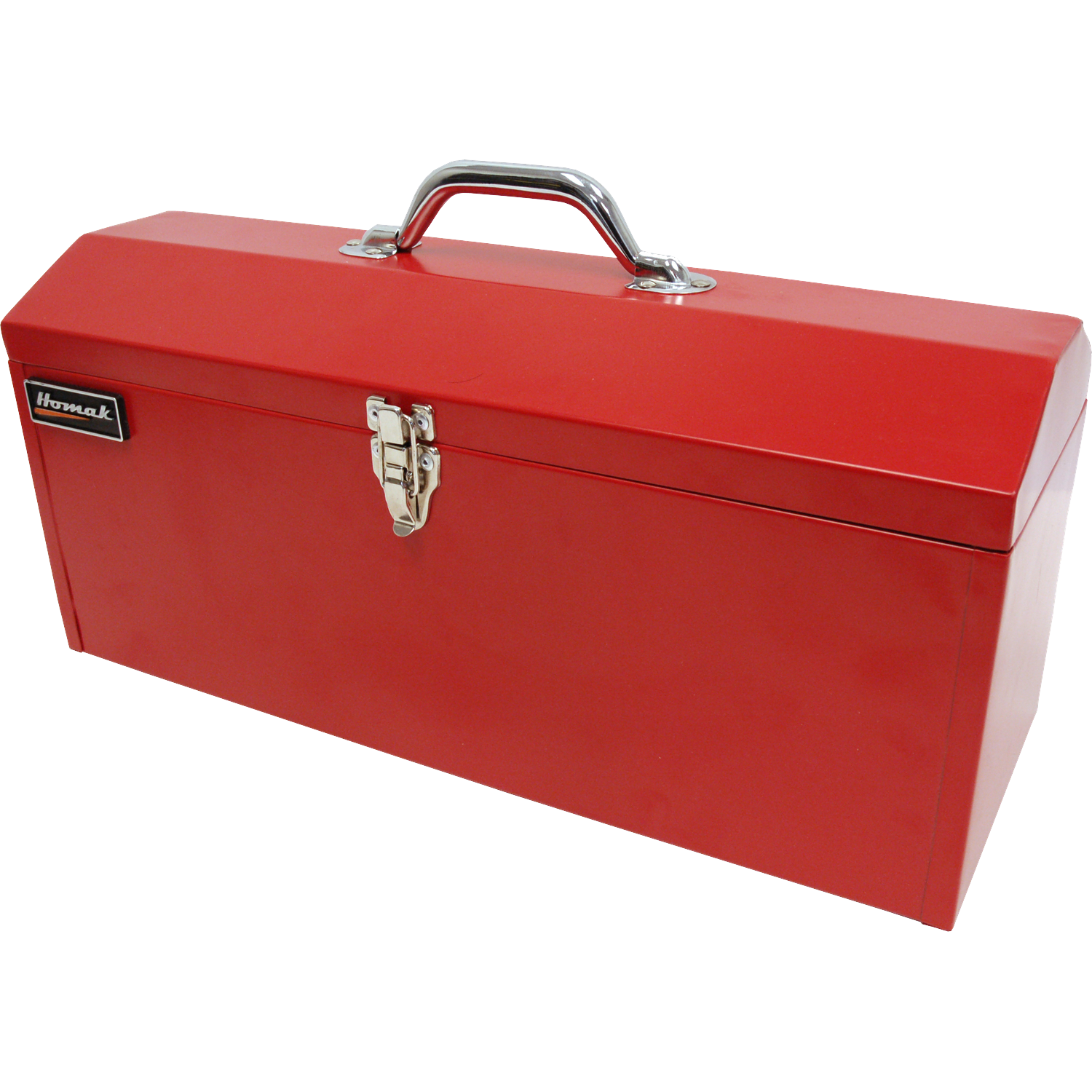 Homak RD00119819 19" Red Metal High Toolbox W/ Black Metal Tray