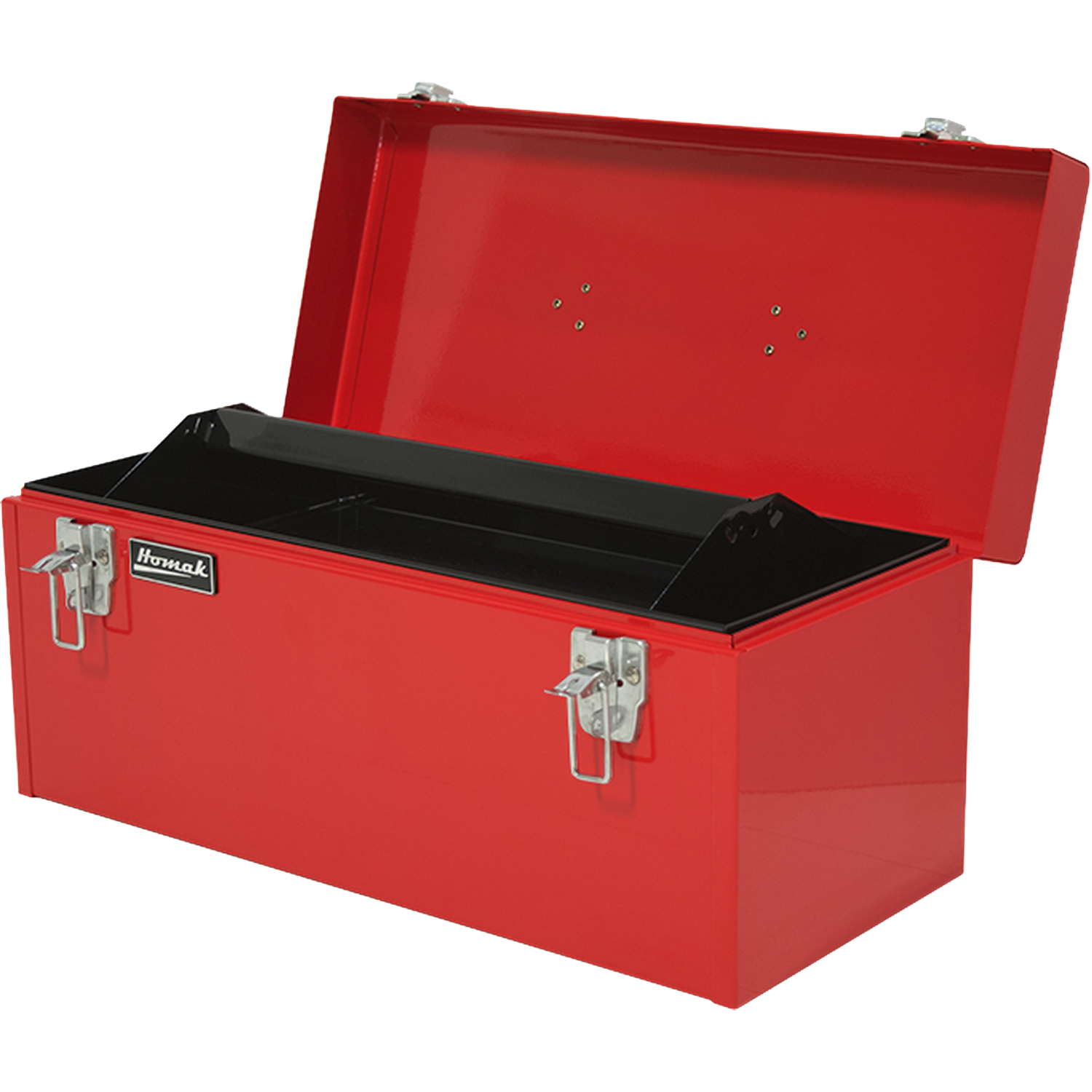 Homak RD00120920 20" Red High Tool Box W/ Black Metal Tray