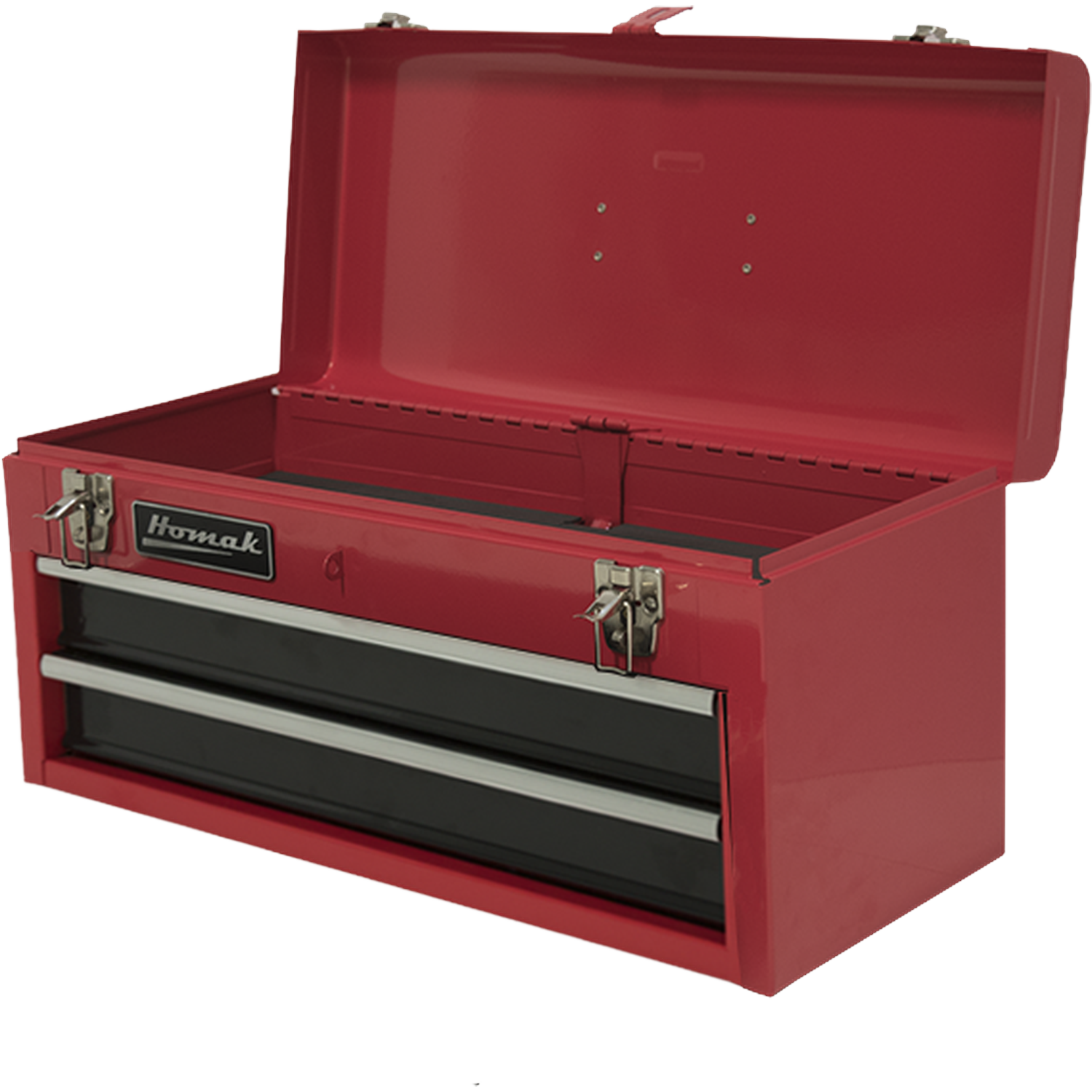 Homak RD01022001 20" Red 2 Drawer Toolbox