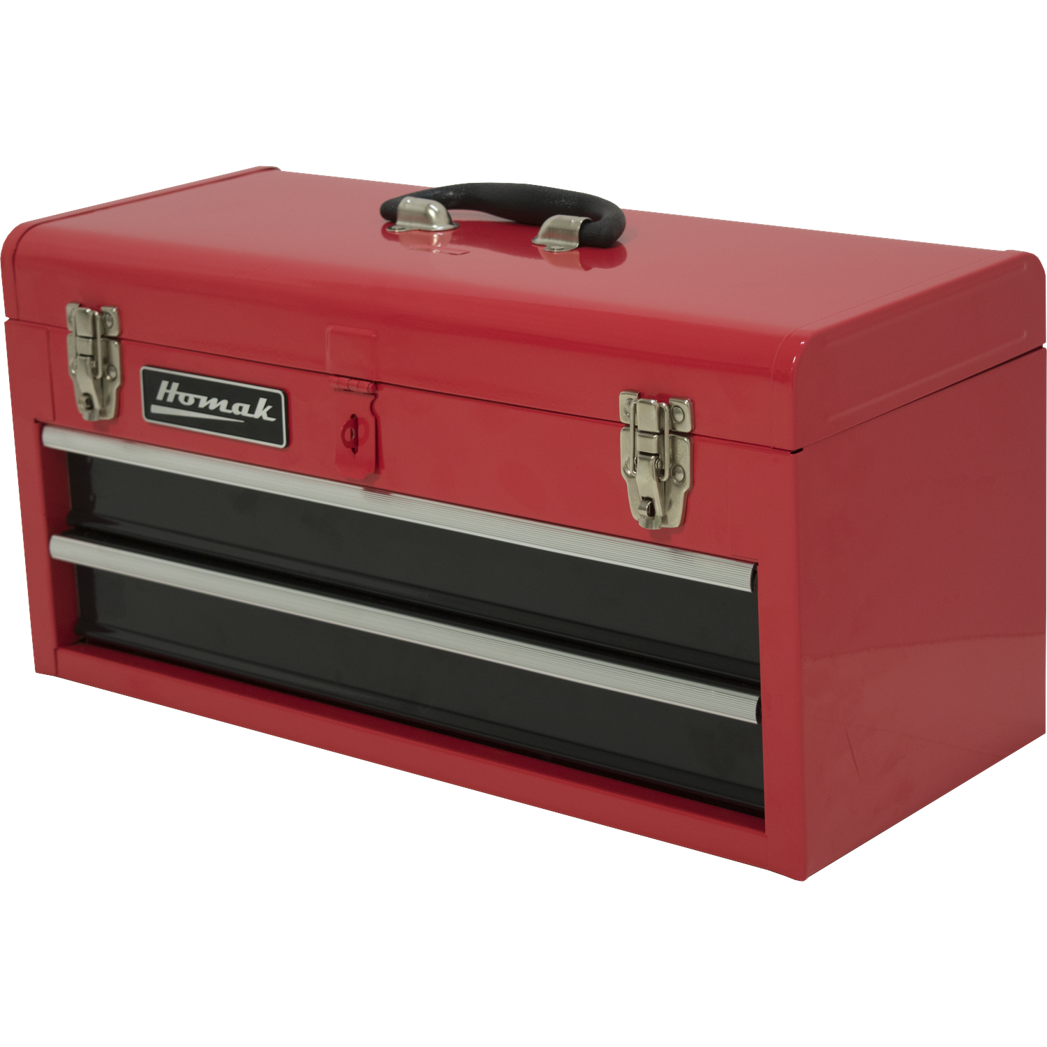 Homak RD01022001 20" Red 2 Drawer Toolbox